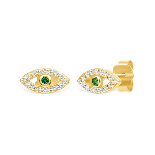 The Aria Evil Eye Earring