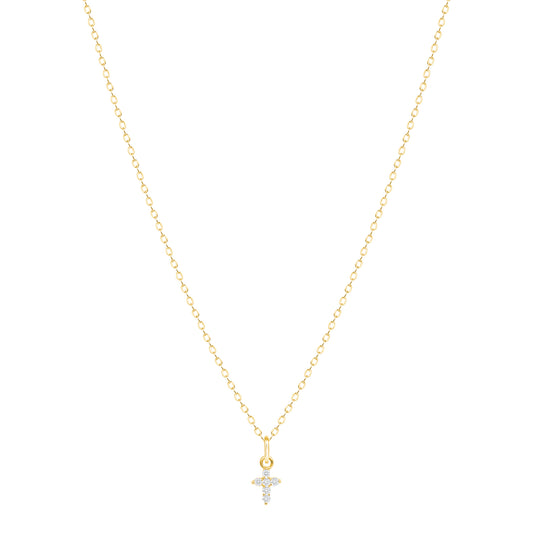 The Mini Cross Necklace